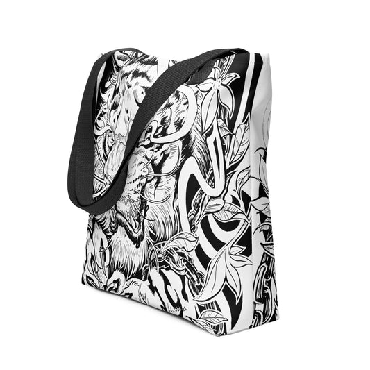 Tiger Tattoo - Tote bag - Alves Art Studio