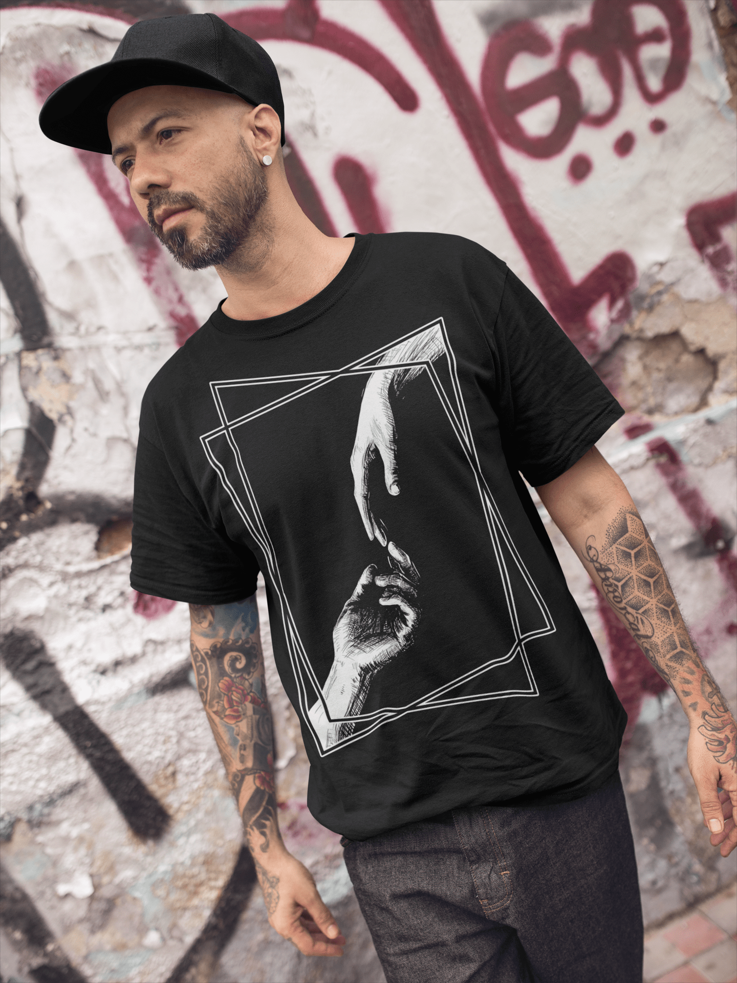 Touch - Unisex t-shirt - Alves Art Studio