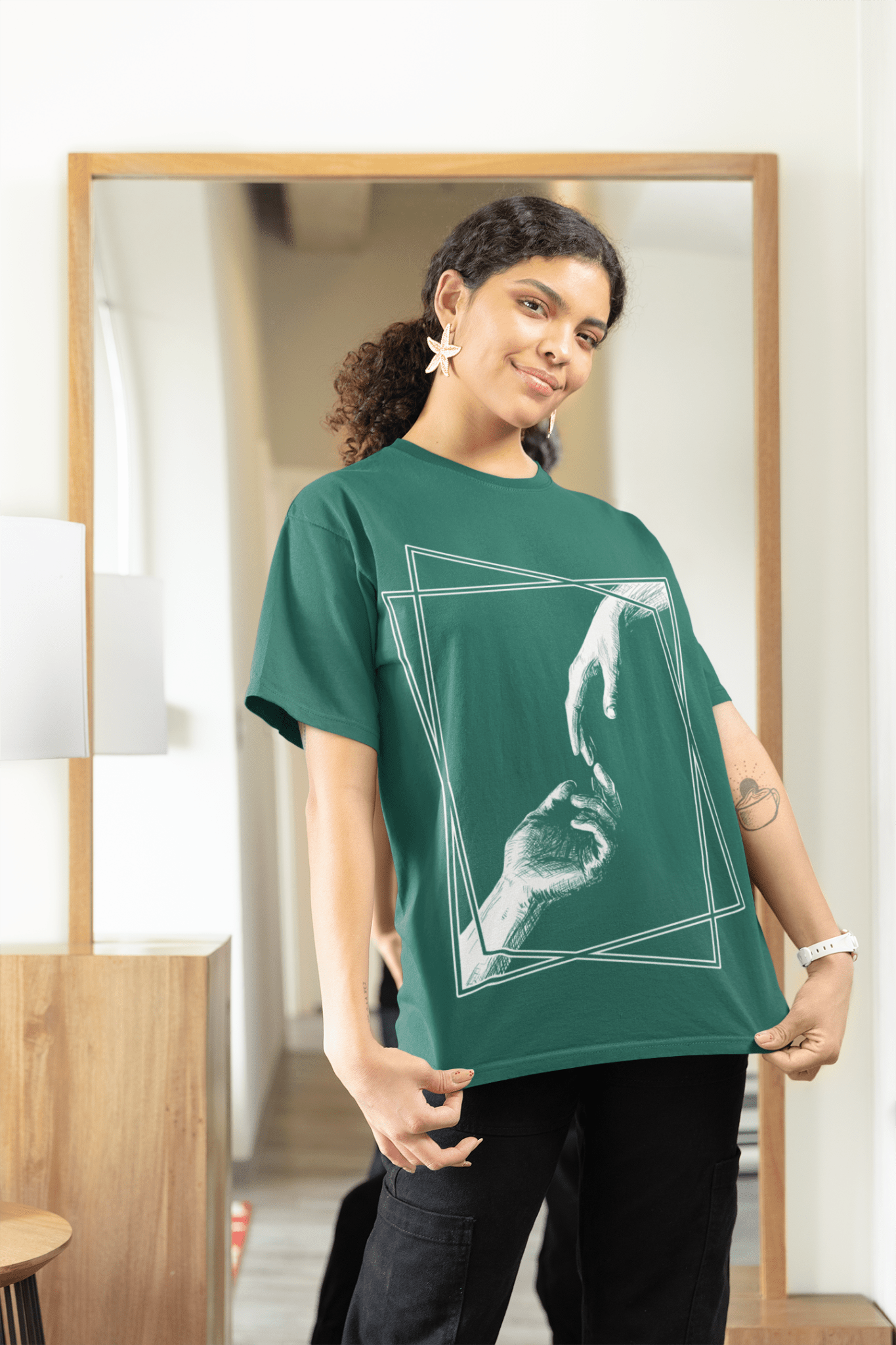 Touch - Unisex t-shirt - Alves Art Studio